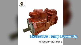 খননকারী পাম্প আপগ্রেড K5V80DTP OEM গুণমান