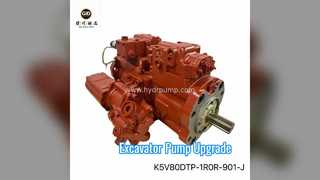 খননকারী হাইড্রোলিক পাম্প K5V80DTP 12-15 টন
