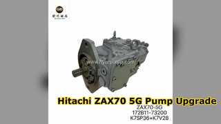 Hitachi ZAX70-5G পাম্প 172B11-73200 পাওয়ার আপ