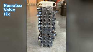 Komatsu PC50MR এক্সকাভেটর কন্ট্রোল ভালভ 7231816203